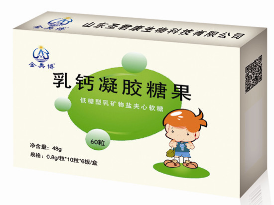 金奧博乳鈣60粒盒裝