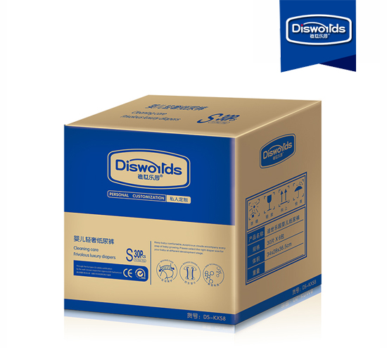 迪世樂園嬰兒輕奢紙尿褲S 30片整箱