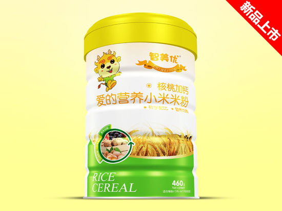 智美優(yōu)愛(ài)的營(yíng)養(yǎng)核桃加鈣小米米粉