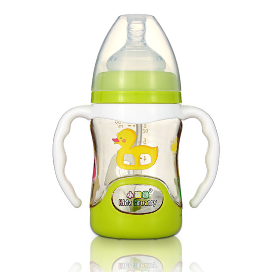  С����(gu��)���ڿ۵��Ԅ�(d��ng)PPSU��ȫ��ƿ180ML��ɫ