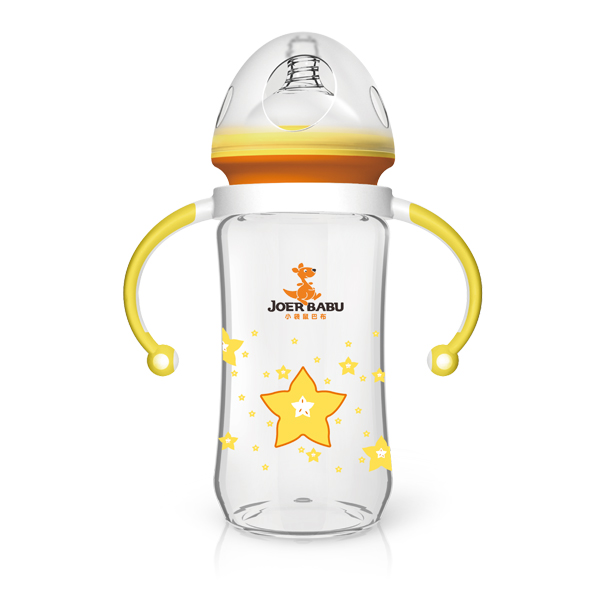 小袋鼠巴布PP奶瓶BP-832 黃色.jpg 小袋鼠巴布PP奶瓶BP-832 黃色.jpg