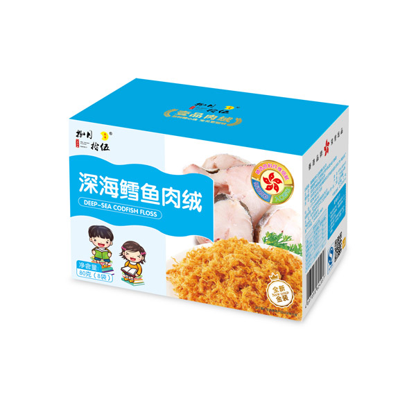 捌月拾伍深海鱈魚肉絨80g