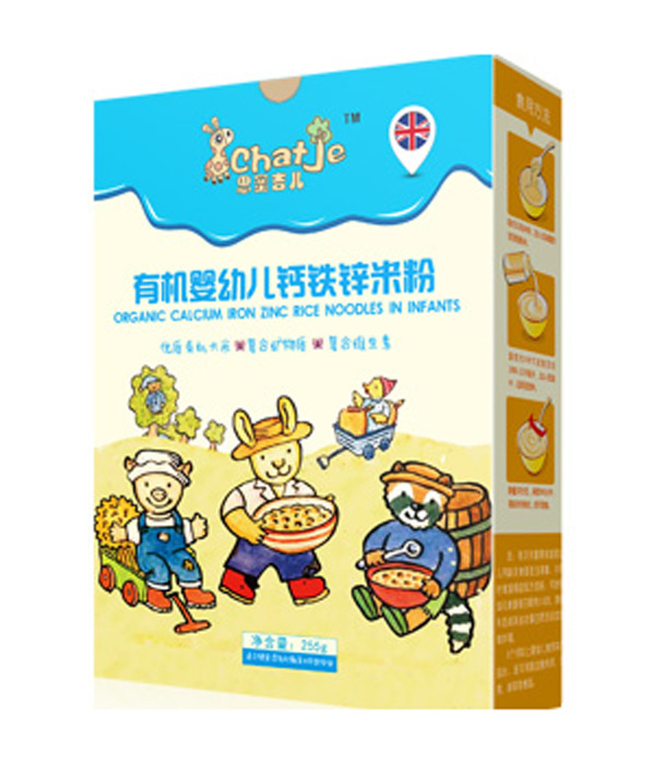 SChatJe思蜜吉兒鈣鐵鋅米粉(盒裝)