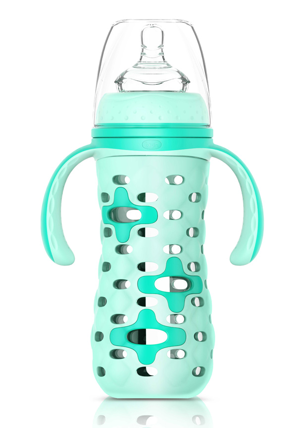 貝優(yōu)能硅膠套帶柄自動寬口玻璃奶瓶240ml.jpg 貝優(yōu)能硅膠套帶柄自動寬口玻璃奶瓶240ml.jpg