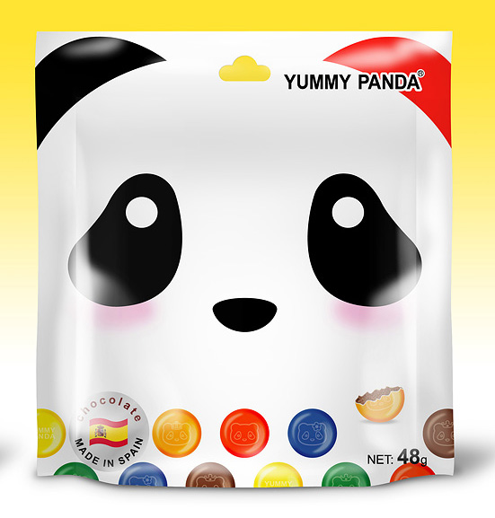 雅米熊貓巧克力48g(立袋裝).jpg 雅米熊貓巧克力48g(立袋裝).jpg