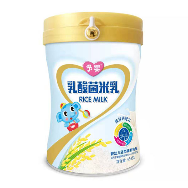 予嬰乳酸菌米乳-鐵鋅鈣配方