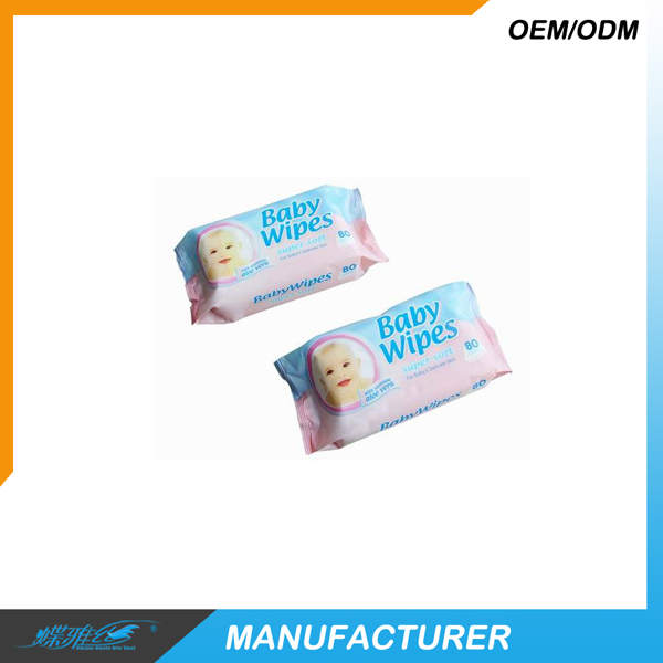 蝶雅絲80片超柔軟嬰兒濕巾