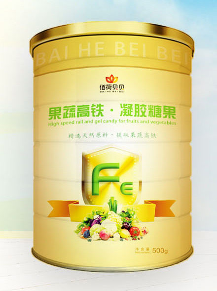 佰荷貝貝果蔬高鐵凝膠糖果