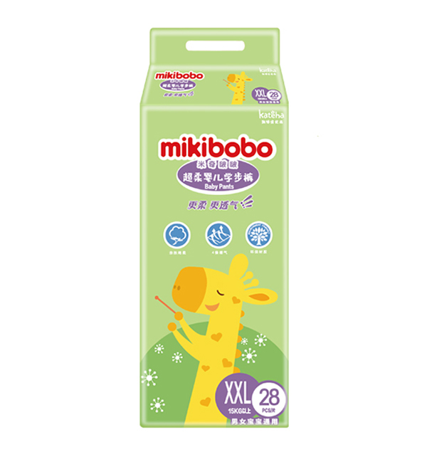 米奇啵啵超柔嬰兒拉拉褲-長(zhǎng)頸鹿