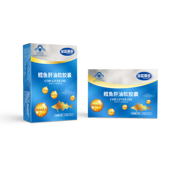 寶藍麗多鱈魚肝油軟膠囊