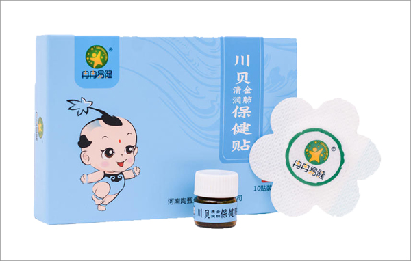 冉冉易健川貝清金潤(rùn)肺保健貼