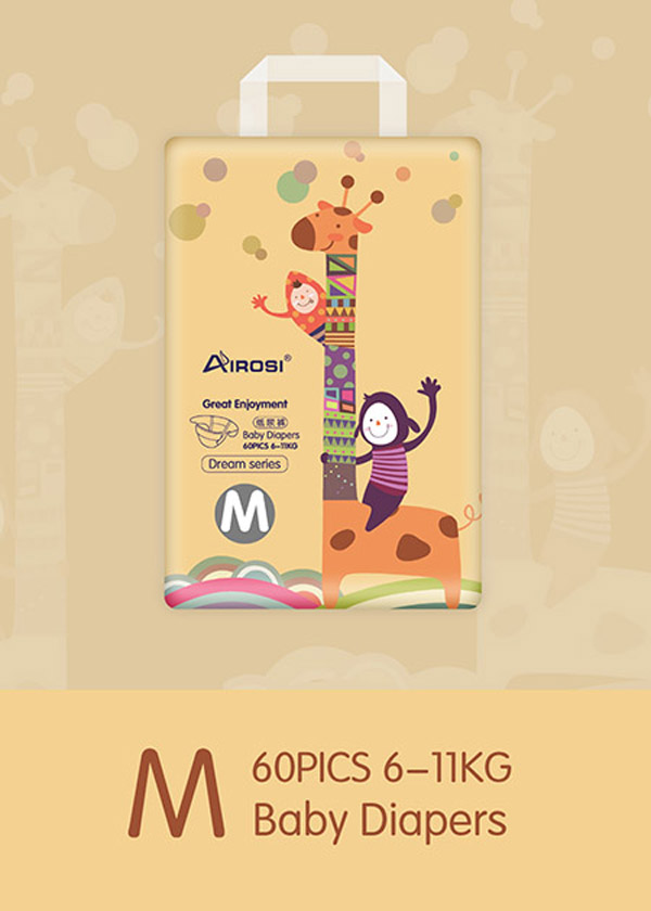 愛柔適夢幻系列紙尿褲M