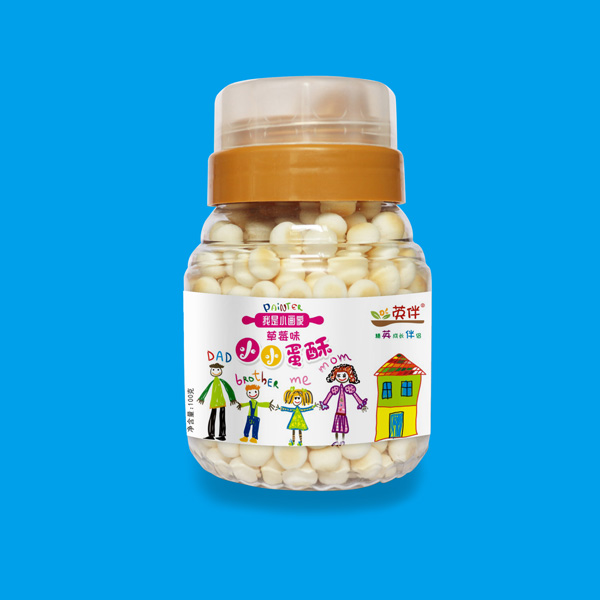 英伴小小蛋酥 草莓味