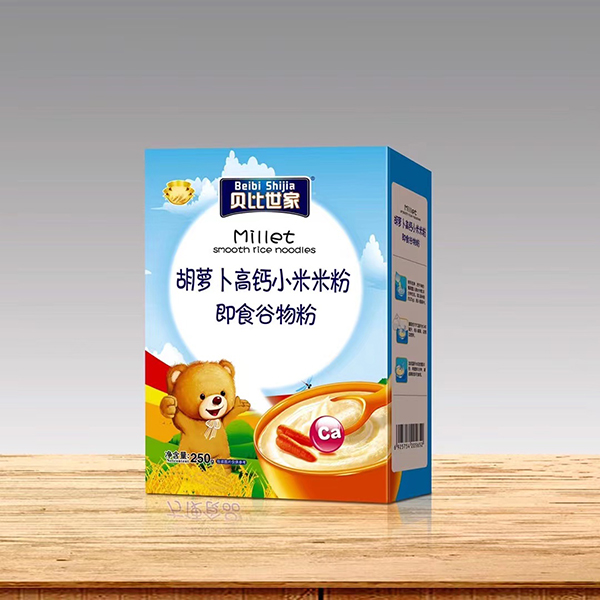 貝比世家胡蘿卜高鈣小米米粉 盒裝