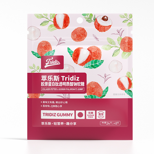 Dipro迪輔樂萃樂斯膠原蛋白肽透明質酸鈉軟糖(袋裝)