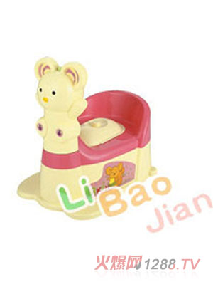 麗寶健卡通紅yinge座便器