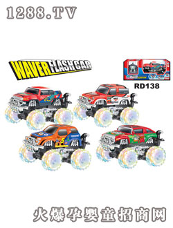 仁達音樂、閃燈搖擺特技車