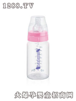 BABISIL4安士標準口徑玻璃奶瓶