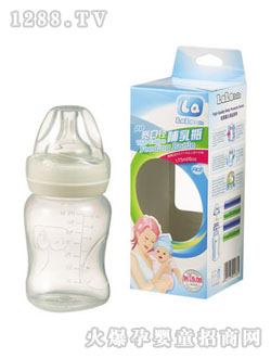 樂樂寶貝寬口徑食品級PP奶瓶