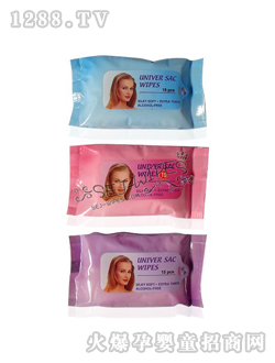 舒爾潔三款yinge濕巾小包裝