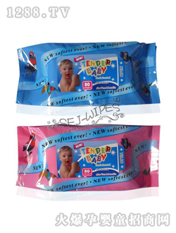 舒爾潔yinge濕巾粉紅包裝