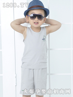 小豬班納男童針織套裝