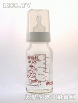 高耐熱玻璃奶瓶125mL
