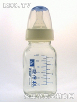 愛(ài)得利奶瓶120mL藍(lán)色