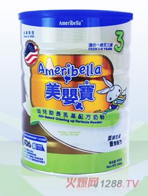 美嬰寶youe助長乳基配方奶粉