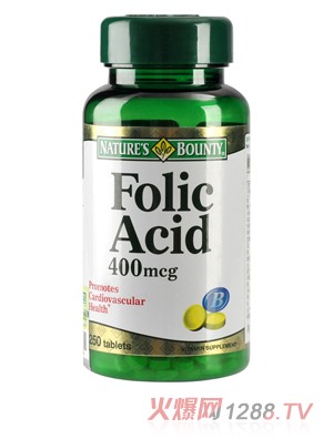 自然之寶正品葉酸營養(yǎng)片