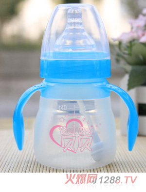 貝貝140ml硅膠奶瓶