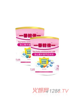 善能佳淮山薏米營養(yǎng)奶米粉桶裝