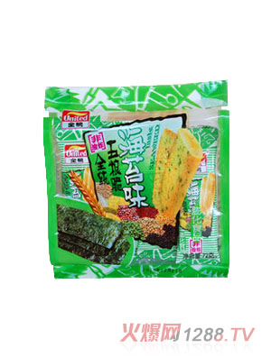 全統(tǒng)五糧脆海苔味