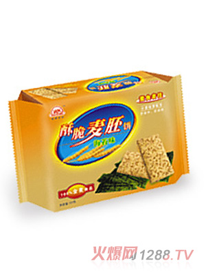 全統(tǒng)無(wú)糖高纖燕麥餅海苔味120g