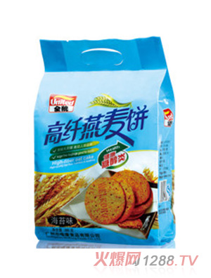 全統(tǒng)無(wú)糖高纖燕麥餅海苔味365g