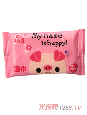 藝彩源yinge快樂(lè)濕巾7片