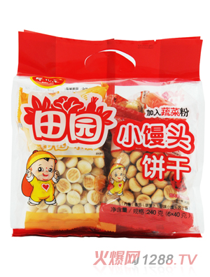 yinge樂田園小饅頭餅干