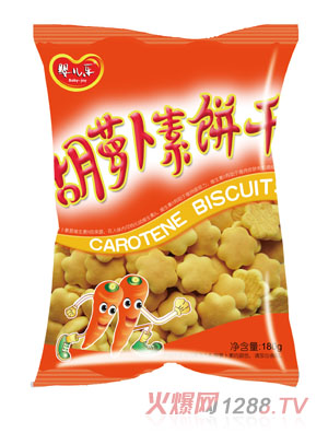 yinge樂(lè)胡蘿卜素餅干180g