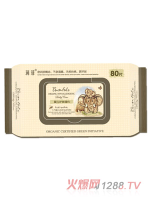 潤菲yinge護(hù)膚濕巾80片裝