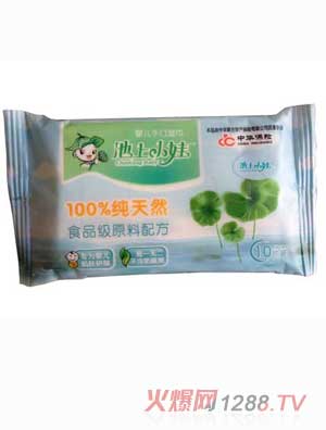 池上小娃濕巾膠貼10片獨立包