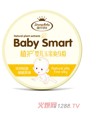 強牛貝比嬰兒玉米爽身粉100g