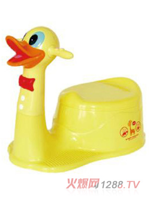 陽光兔yinge動物座便器黃色