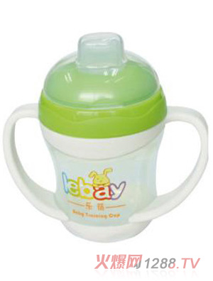 陽光兔yinge軟嘴訓練杯180ML綠色