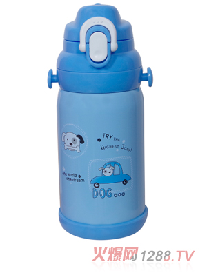 好樂嬰水杯天藍色