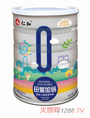 仁和母愛加倍嬰幼兒營(yíng)養(yǎng)粉罐裝