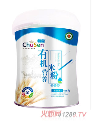 初森有機(jī)營養(yǎng)米粉-益生菌