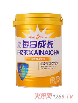 每日成長(zhǎng)開(kāi)奶茶200g