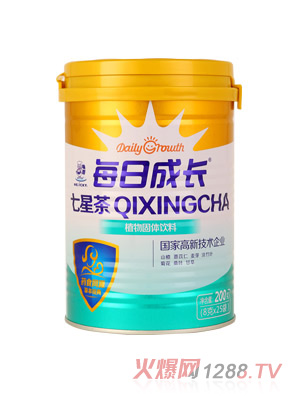 每日成長(zhǎng)七星茶