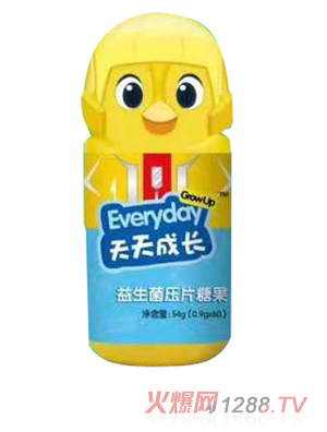 綠健園天天成長(zhǎng)益生菌壓片糖果