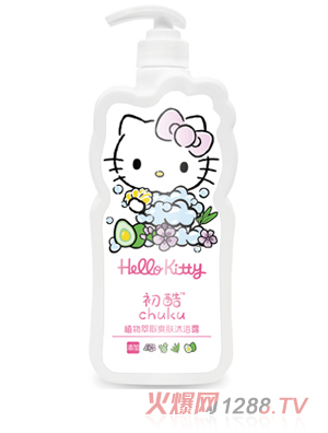 Hello Kitty����ֲ����ȡˬ�w��ԡ¶ 900ml
